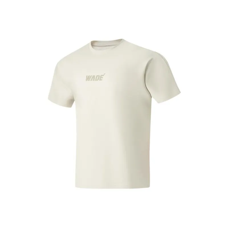 LiNing T Shirt Unisex Silver Birch Gray-0