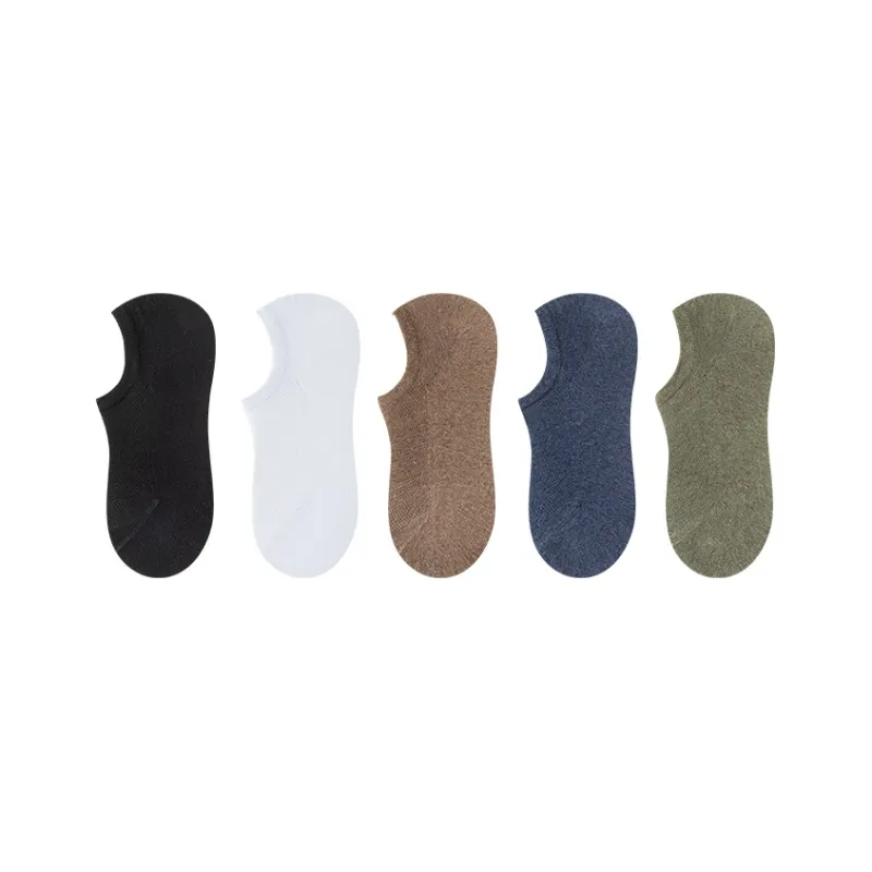 Top Melon No Show Socks Men's 5 Pack-42