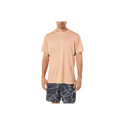 Asics Cool PrlntShort SleeveTop T-Shirt Men's Orange