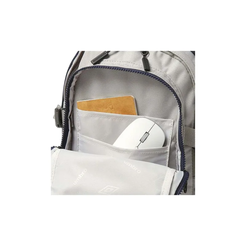 Umbro Polyester Backpack Unisex Gray & Black-4