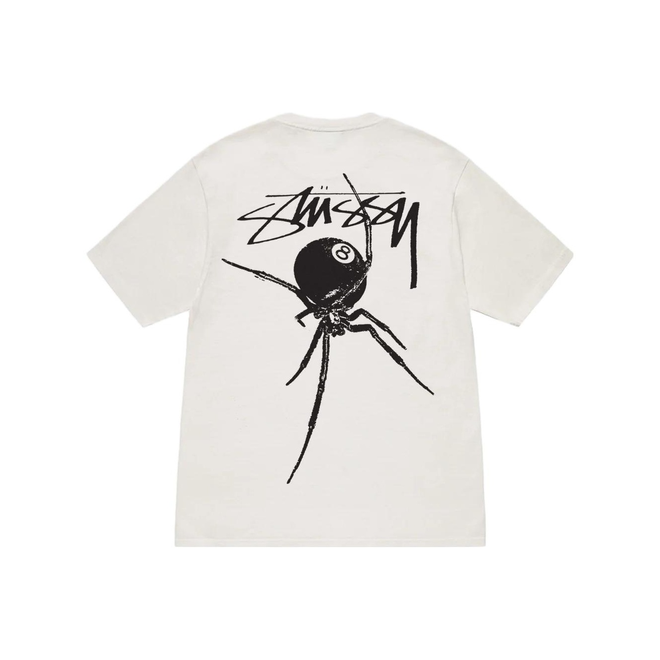 ★【Stussy】★Stussy Arachnid T-Shirt Pigment Dyed Grey★ 948265_00.png.png