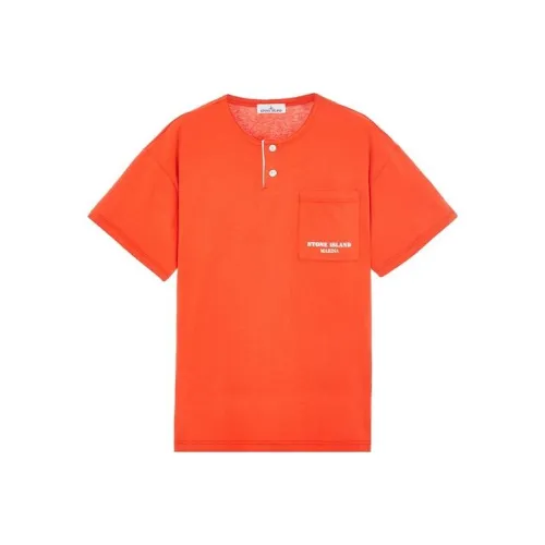 STONE ISLAND T camos Unisex Lobster Shrimp Red