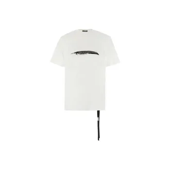 Ann Demeulemeester Motif Printed Crewneck T Shirt