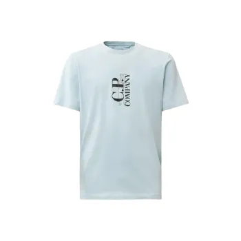 C.P.Company SS24 T Shirt Men's Starlight Blue