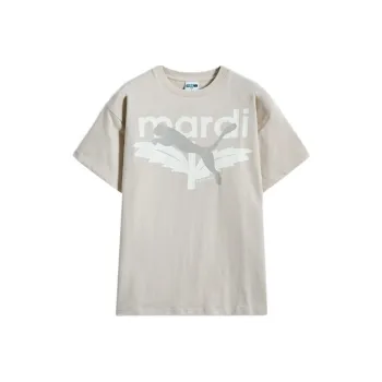 PUMA X MARDI T Shirts Unisex High Mountain Snow