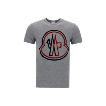 Moncler T Shirts Men Gray