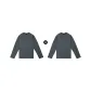 2 Pack (Dark Gray+Dark Gray)