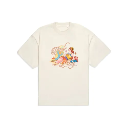 LiNing Li Ning X League Of Legends Pool Party Co branded Series T Shirts Unisex Ecru