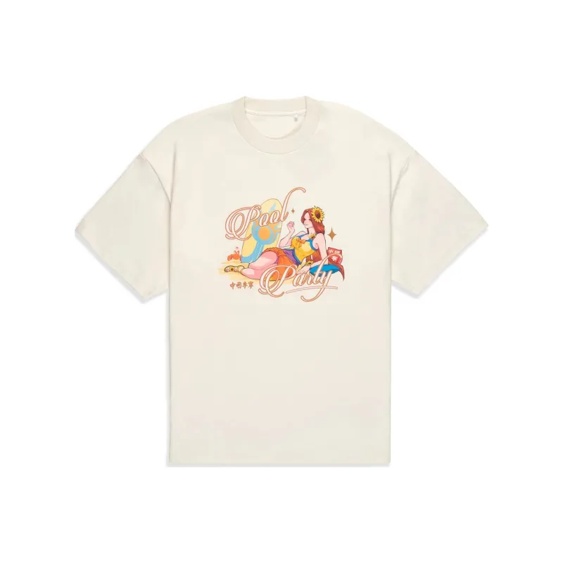 LiNing Li Ning X League Of Legends Pool Party Co branded Series T Shirt Unisex-0
