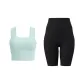 Azure Tank Top+Starburst Black Shorts
