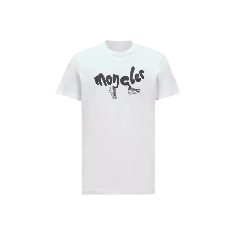 Moncler Running Logo T Shirt-0