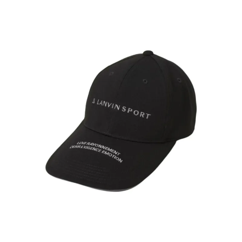 Lanvin Polyester Baseball Caps Unisex Black-0
