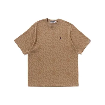 A BATHING APE Sport Monogram Ape Head One Point Tee