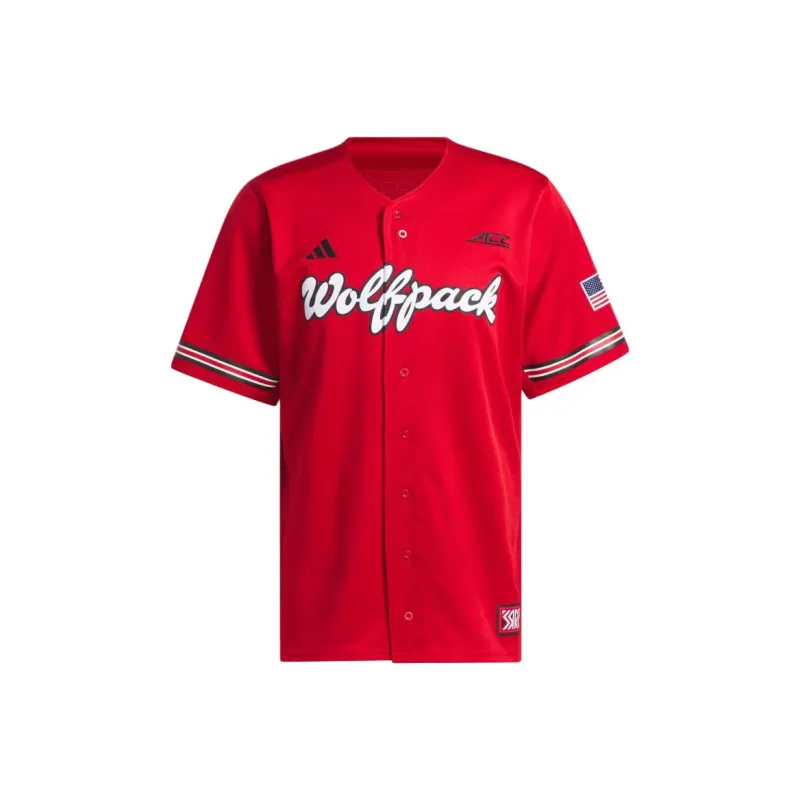 Adidas Nc State Reverse Retro Replica Baseball Jersey-0