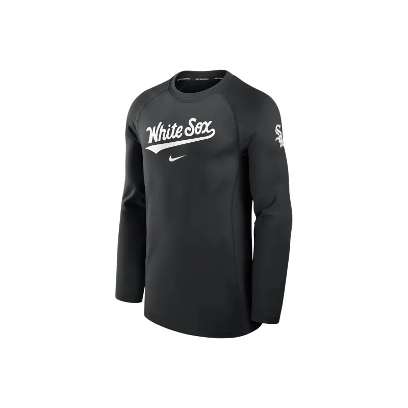 Nike Chicago White Sox Authentic Collection Game Time Men's Nike Dri-FIT Mlb Long-Sleeve T-Shirt-0