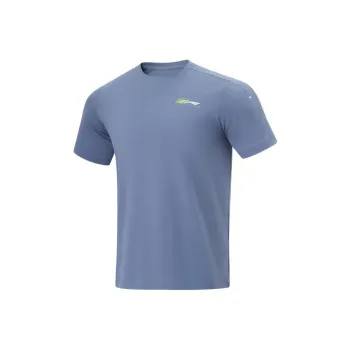 LiNing Fitness Series T Shirt Men's Dusty Blue