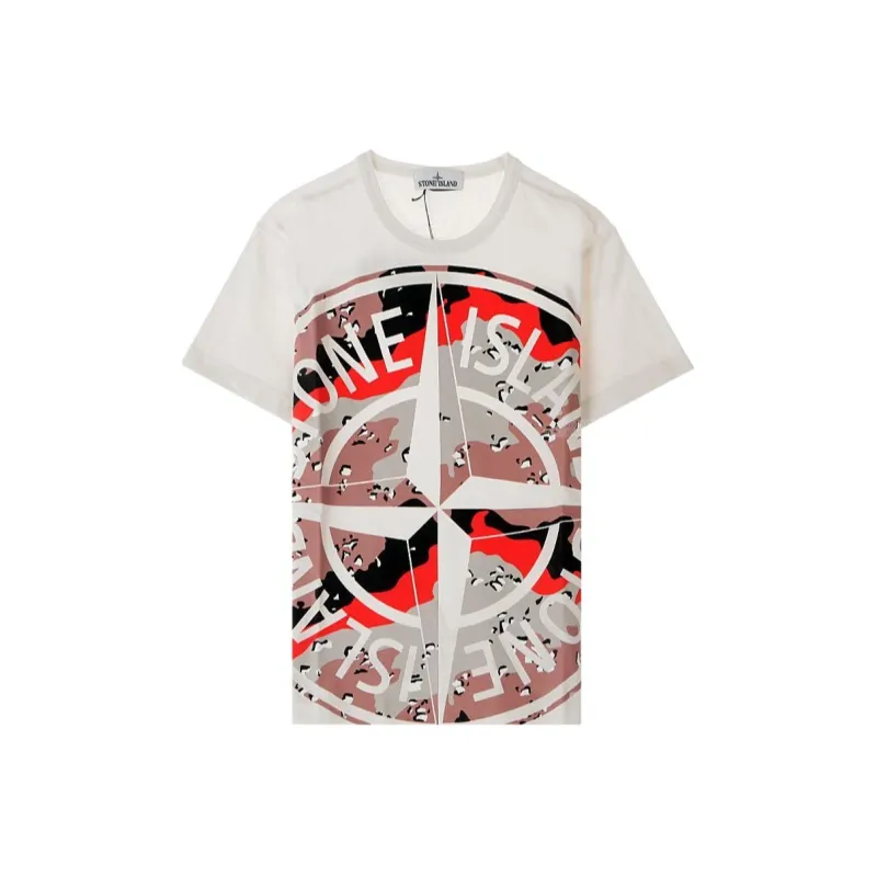 STONE ISLAND T Shirt Men's White-0