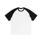 White & Black (Raglan Sleeve Style)