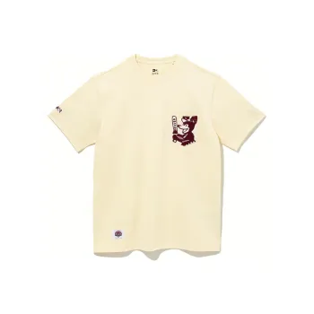 New Era T Shirts Unisex Light Ivory