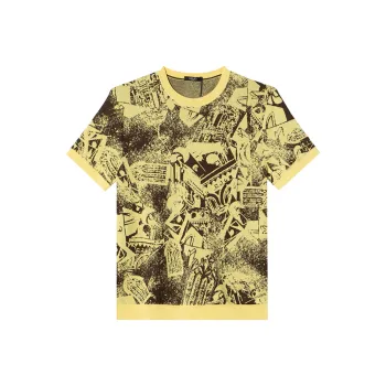LIU·JO UOMO T Shirt Men's Mixed Yellow