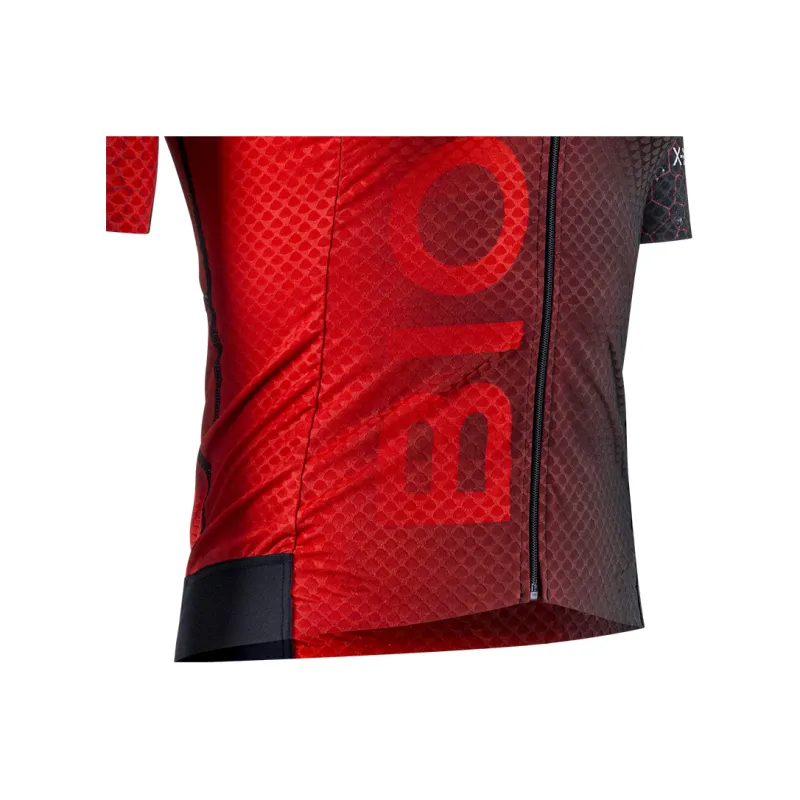XBIONIC Cycling Clothing Women's Red Black-4