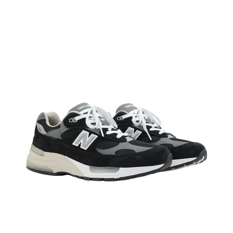 New Balance 992 MiUSA Black Grey-2