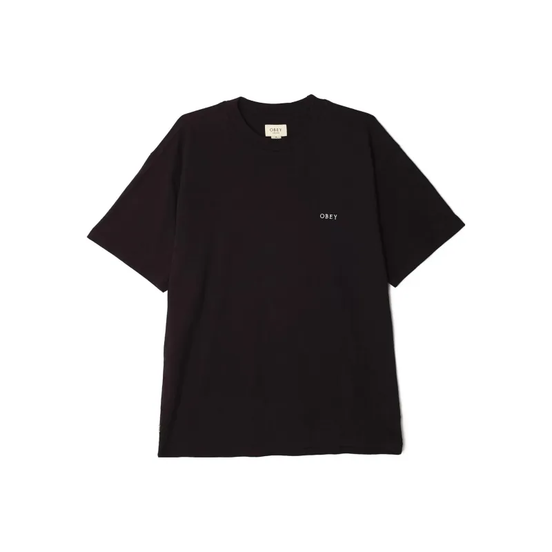 Obey T-Shirts Men Black-0