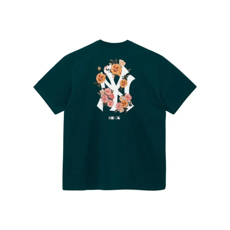 New Era T Shirt Unisex Dark Cyan-0