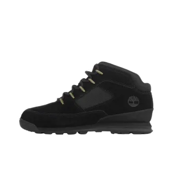 Timberland Euro Rock Anti Slip Wear Resistant Mid Top Hiking Shoes Men's Black