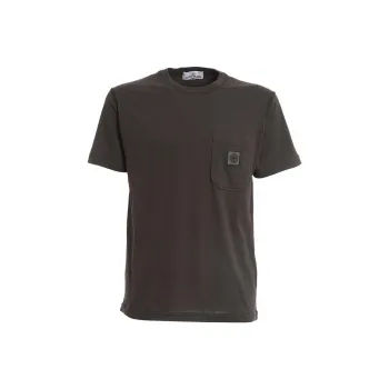 STONE ISLAND T Shirt Men's Light Brown