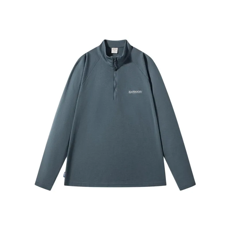 OUTDOOR PRODUCTS Raglan Sleeve T Shirt Men's Downpour Gray-0