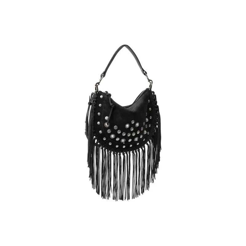 ISABEL MARANT Oskan Fringed Shoulder Bag-2