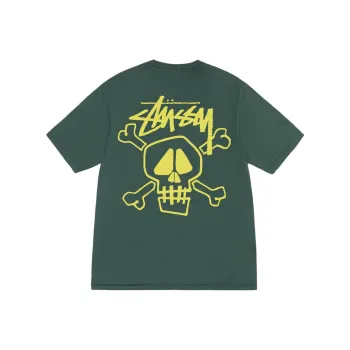 Stussy Skull Bones Pigment Dyed Tee