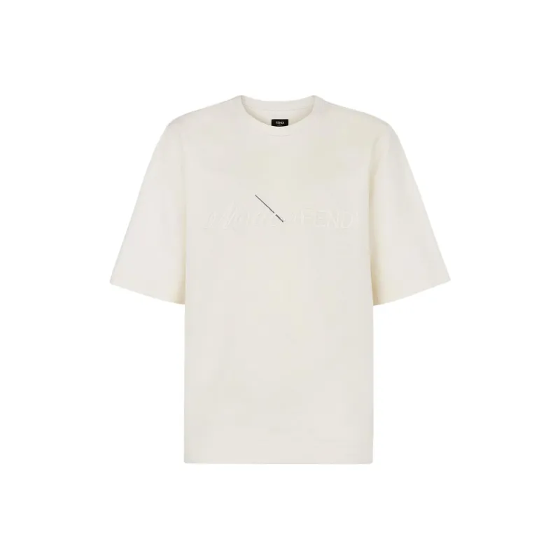 FENDI T Shirts Men White-0