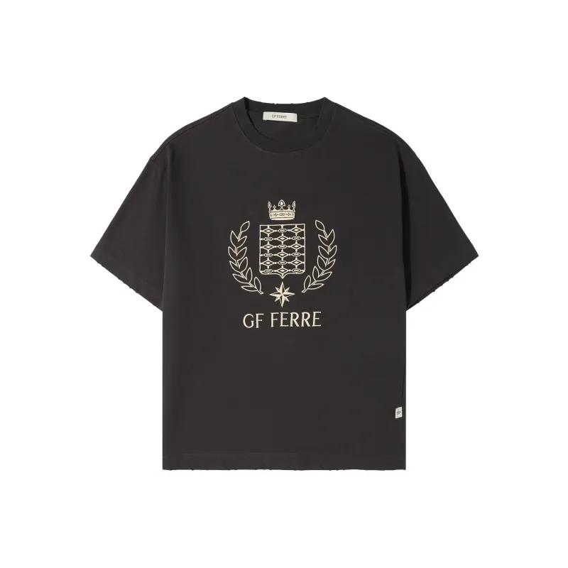 GF Ferré T Shirt Unisex Dark Gray-0