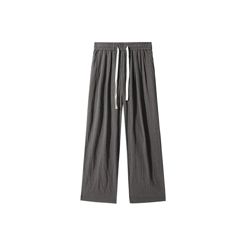 REXSHION Casual Pants Unisex Black-20