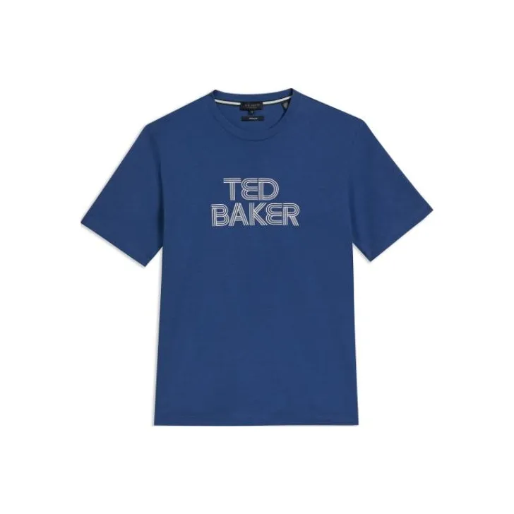 Ted Baker T-Shirts Men Dark Blue-0