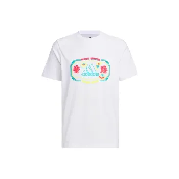 Adidas T Shirts Unisex White