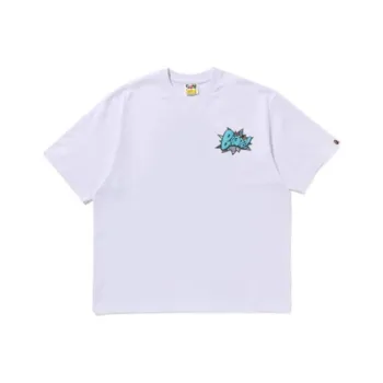 A BATHING APE Graffiti Bape Relaxed Fit Tee
