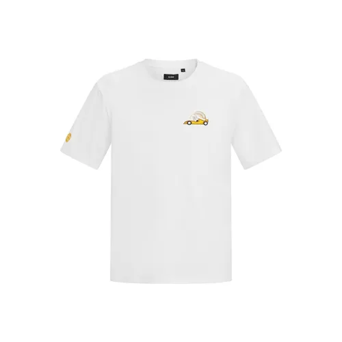 RARE Short Sleeved T Shirts Men's White
