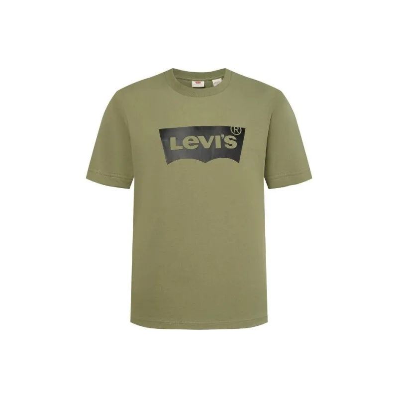 Levis T Shirts Unisex Dark Green-0