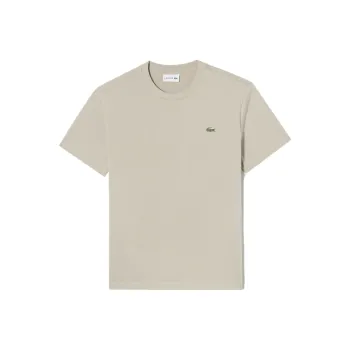 LACOSTE T-Shirts Men Beige