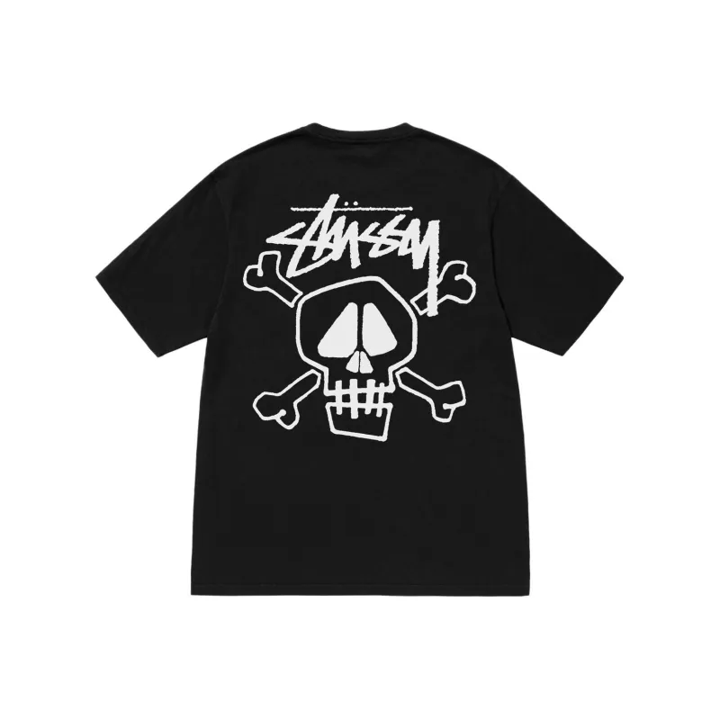 Stussy Skull Bones Pigment Dyed Tee-2