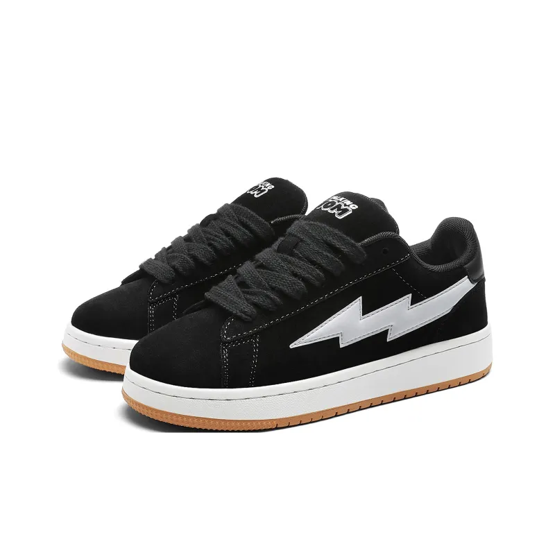 TALKING TOM Lightning Vengeance Storm Anti-Slip And Wear-Resistant Lightweight Low-Top Skateboard Shoes Unisex-30