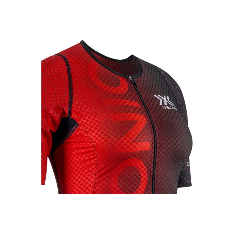 XBIONIC Cycling Clothing Women's Red Black-3