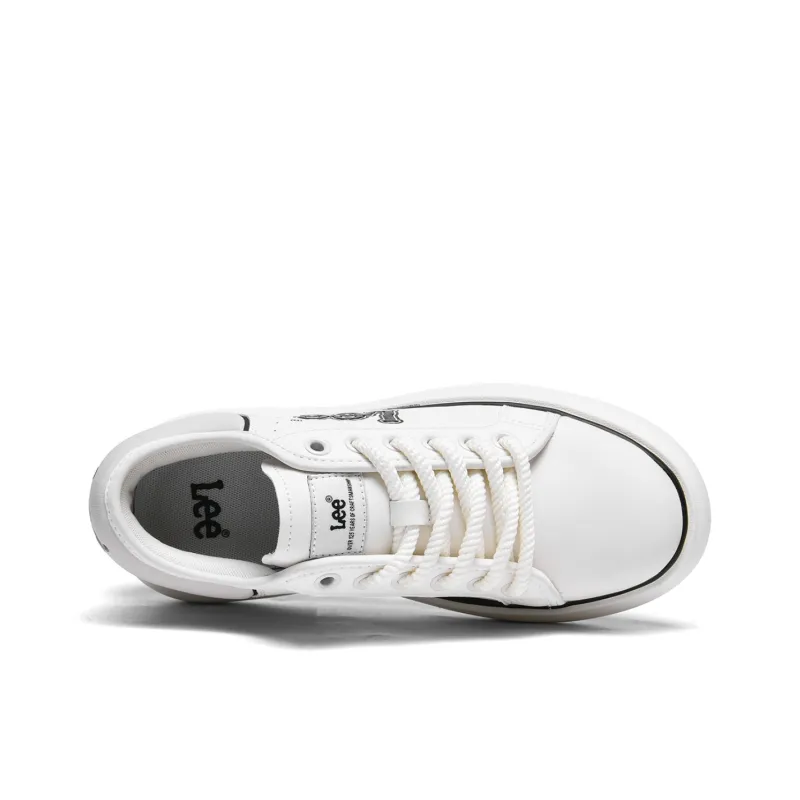 Lee Classic And Versatile Casual Minimalist Style Comfortable Platform Low Top Skateboard Shoes Men's-4