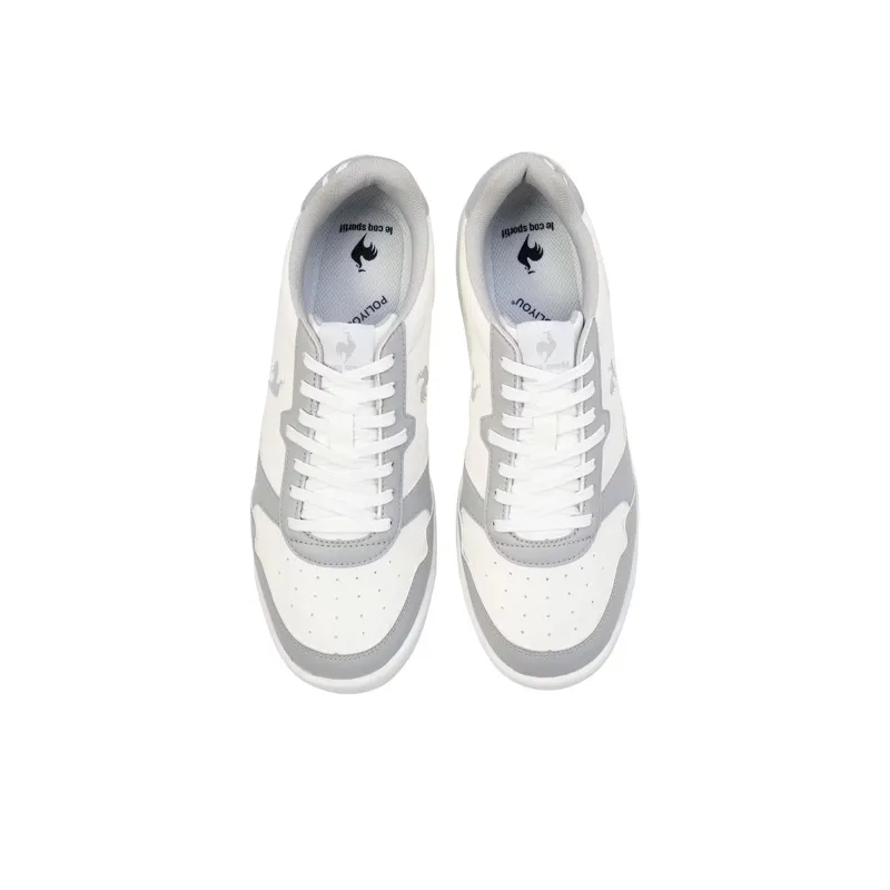 Le Coq Sportif LCS GRAND EST CL 2 Anti Slip Wear Resistant Low Top Skateboard Shoes Unisex White-2