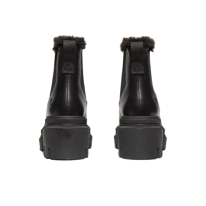 Timberland Everleigh Short Chelsea Boots Women's Black-4