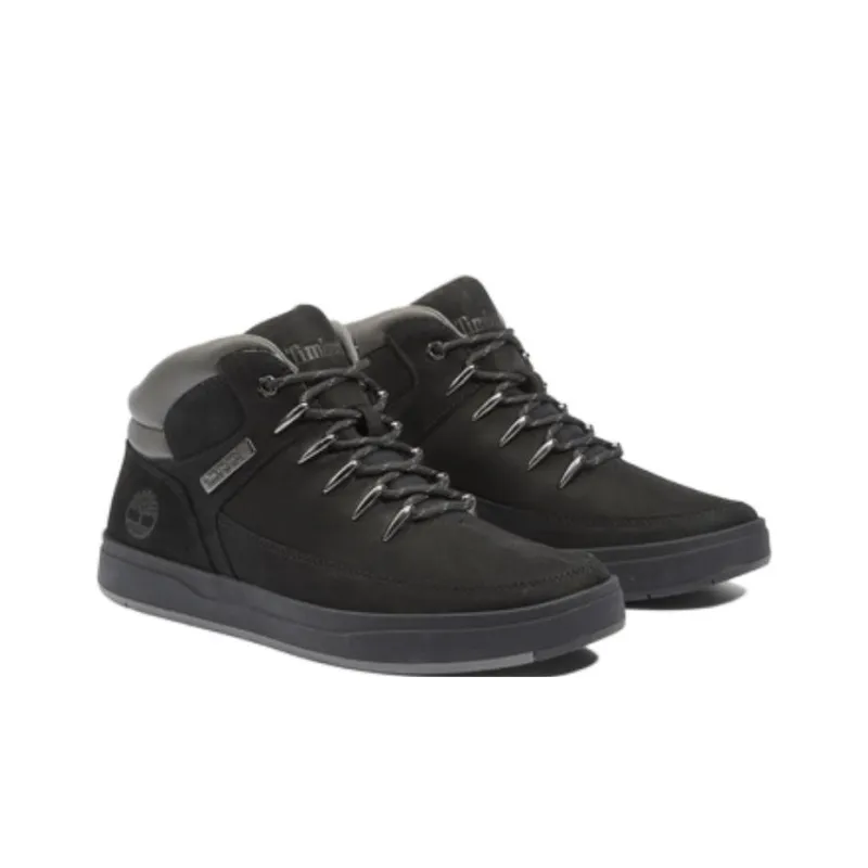 Timberland Davis Square Abrasion Resistant Cushioning Short Hiking Boots Men's Black-2