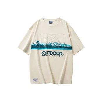 OUTDOOR PRODUCTS T Shirt Men's Vintage White